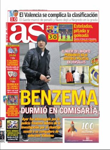 Las portadas de AS de noviembre