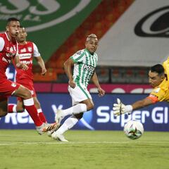 En imágenes: El debut victorioso de Nacional ante Santa Fe