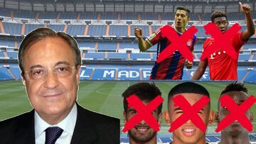 Florentino Pérez, sin fichajes en verano para el Real Madrid