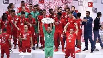 El Bayern golea al Eintracht y se corona campe車n
