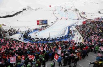 Las mejores imágenes del Mundial de esquí alpino en St. Moritz