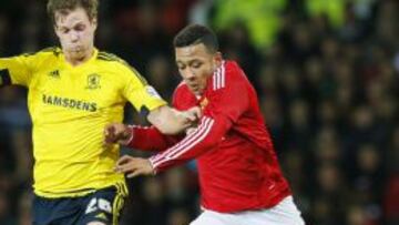 Memphis Depay, jugador del United.