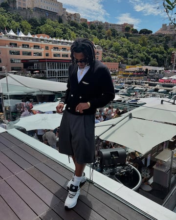 Los deportistas y famosos en Instagram