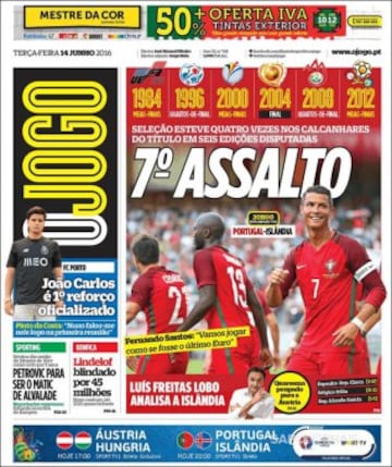 Portadas de la prensa mundial