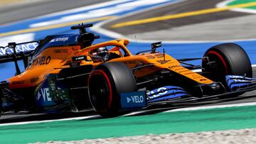 Carlos Sainz (McLaren MCL35). Barcelona, Espa&ntilde;a. F1 2020.