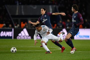 Casemiro y Cavani.