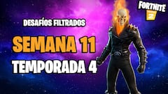 Fortnite Temporada 4: desafíos filtrados Semana 11