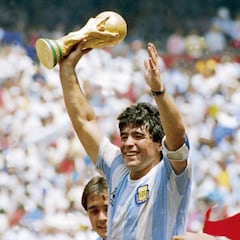 El homenaje a 'Maradona 86'