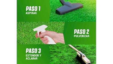 El truco que usan los que tienen césped artificial para mantenerlo impecable y sin olores