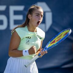 Charo Esquiva, única superviviente española en el torneo júnior