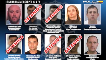 Detenido en Madrid uno de los 10 fugitivos más buscados en España