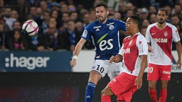 El Mónaco cayó derrotado ante el Estrasburgo.