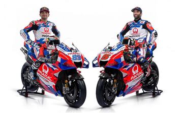 La ‘otra’ Ducati, la del satélite de Borgo Panigale pero que cuenta con material oficial. Jorge Martín, mejor novato de 2021, y Johann Zarco, sus pilotos.
