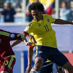 Los que repiten del último Colombia - Venezuela por Copa