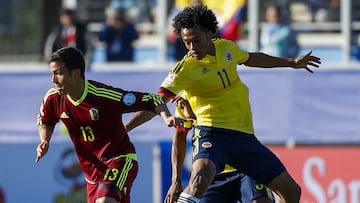 Juan Cuadrado, uno de los que repite del &uacute;ltimo Colombia vs Venezuela por Copa Am&eacute;rica.