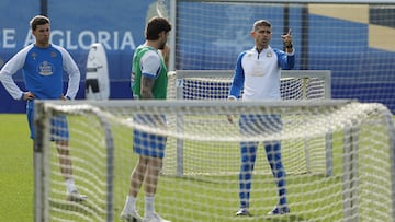 Antonio Hidalgo habló de la actualidad del Deportivo y el partido ante la Real Sociedad B.