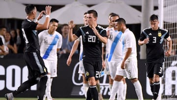 Argentina 3 - Guatemala 0: resumen, resultado y goles