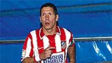 <b>DECISIVO</B>. Simeone volverá a ser una pieza vital para los rojiblancos.