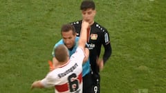 Ascacíbar se volvió loco: escupió a un rival y se fue expulsado