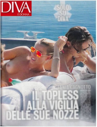El topless de la medallista Tania Cagnotto revoluciona a Italia