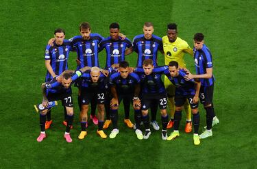 Once inicial del Inter de Milán.