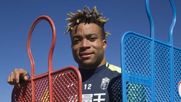 Pierre Kunde, la temporada pasada en el Granada.