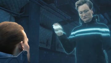 Death Stranding no se olvida de Conan O'Brien: interpreta a The Wondering MC