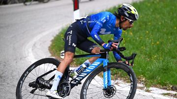 Así quedaron los colombianos en la cuarta etapa del Tour de los Alpes.