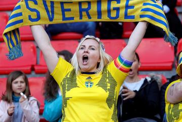 Las mejores imágenes de los aficionados desplazados a la Copa Mundial Femenina de Fútbol celebrada en Francia para animar a sus respectivas selecciones.