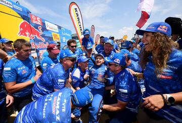 Eduard Nikolaev de Rusia, campeón del Dakar 2019 en camiones.
