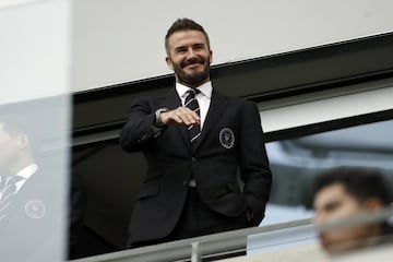 El pasado 1 de marzo, el Inter Miami disputó el primer partido de su historia, al visitar a LAFC, con David Beckham en uno de los palcos del Banc of California Stadium.