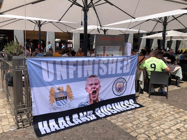 Erling Haaland is the world’s best striker, say City fans