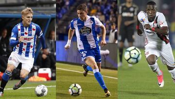 Odegaard, Valverde y Vinicius.