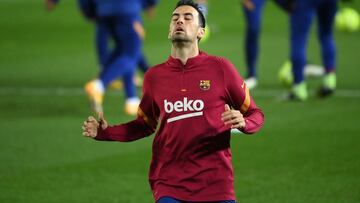 Busquets y otros cinco jugadores, sancionados con un partido