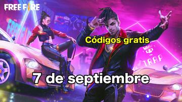 Códigos Free Fire de hoy 7 de septiembre de 2021; todas las recompensas gratis