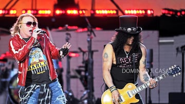 El grupo liderado por Axl Rose y Slash tocó por segunda vez en el estadio 24 años después de su primera vez en el Calderón.