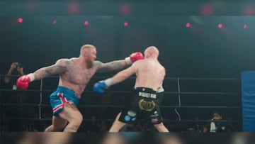 El debut de The Mountain de Game Of Thrones en el boxeo