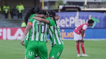 Atlético Nacional venció a Santa Fe en El Campín.