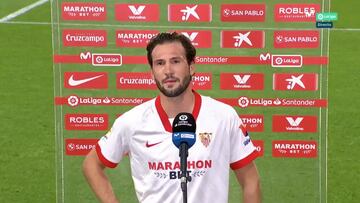 Su año más duro: figura del Sevilla se emocionó en plena entrevista