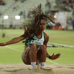 Así termina el lío: Ebosele, ganadora con 20 cm menos (6,89)