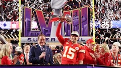 Kansas City Chiefs quarterback Patrick Mahomes became just the second player in NFL history to win back-to-back Super Bowl MVP awards.