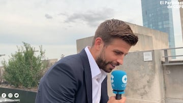 Piqué: "I'll invite Florentino and the Real Madrid squad to the Davis Cup final"