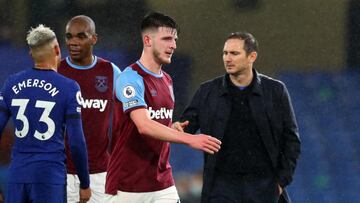 Lampard rues missing out on 'leader' Rice