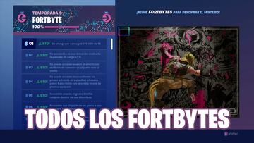 Fortnite Temporada 9: todos los Fortbytes