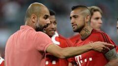 Guardiola: "Arturo Vidal nos contagia con su energía"
