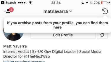 Archivo, el nuevo borrado reversible de Instagram por si te arrepientes