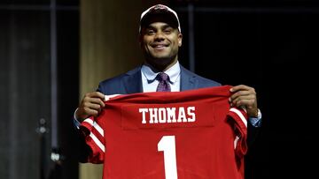 Los Niners quieren volver a ser fuertes desde la denfesa. Por ello escogieron a Solomon Thomas un jugador capaz de sembrar el pánico desde dentro y desde fuera de la  línea.