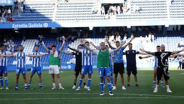 Partido Deportivo de La Coru&ntilde;a -  Unionistas de Salamanca.