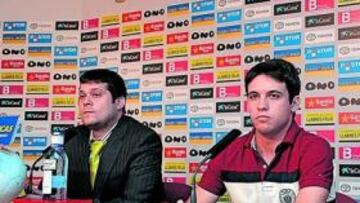 <b>EL NUEVO CAFÚ. </b>Mattioni fue presentado ayer como jugador del Mallorca.