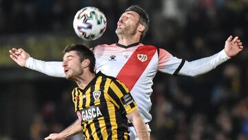 Piovaccari, en un lance del juego en Barakaldo.